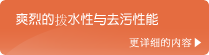 超撥水・優れた撥油性能